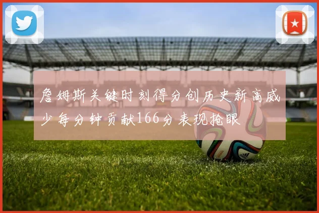 詹姆斯关键时刻得分创历史新高威少每分钟贡献166分表现抢眼